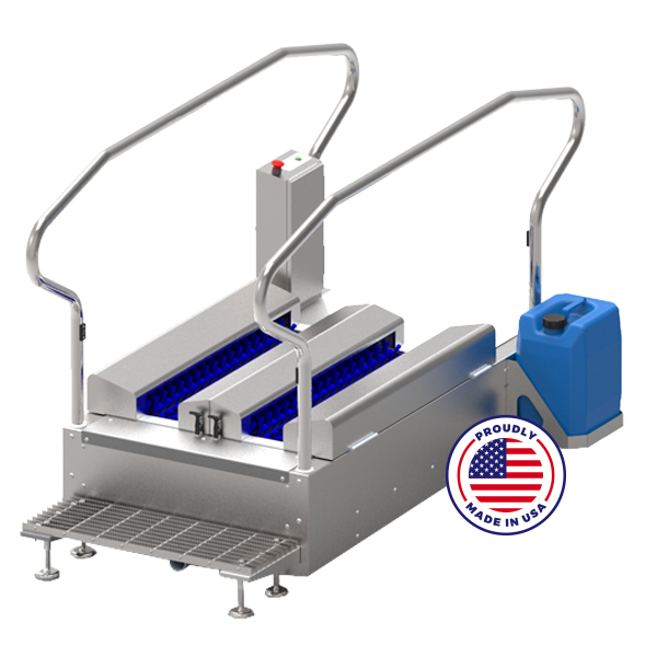 industrial boot scrubber