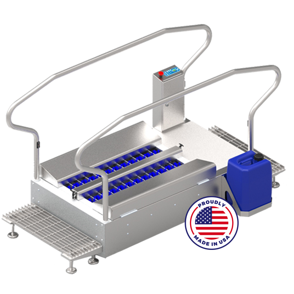 XBW Soles Only Sole Sanitizer Station for Food Safety 