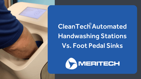 foot pedal sink vs cleantech automated handwashing stations
