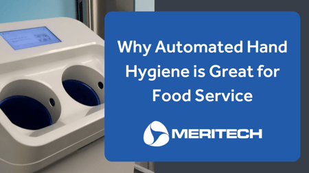 meeting hand hygiene procedures for food handlers with automation