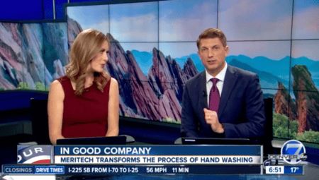 Denver 7 Features Meritech Automated Handwashing Stations