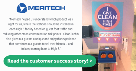 High 5 Entertainment Center installs CleanTech® Automated Handwashing Stations in Austin, TX