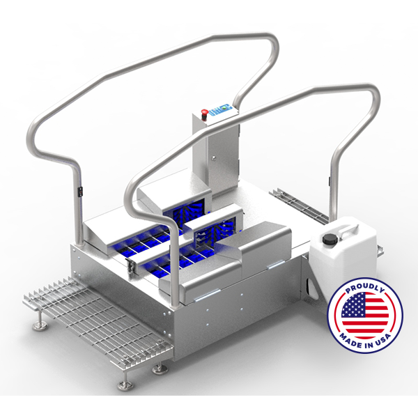 MBW 3000 Automated Boot Scrubber