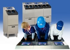 CleanTech 2000S & 4000S Automatic Hand Washing Stations In Use
