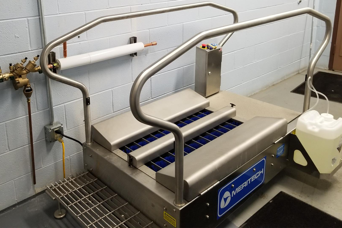 XBW Soles Only Automated Sole Scrubber