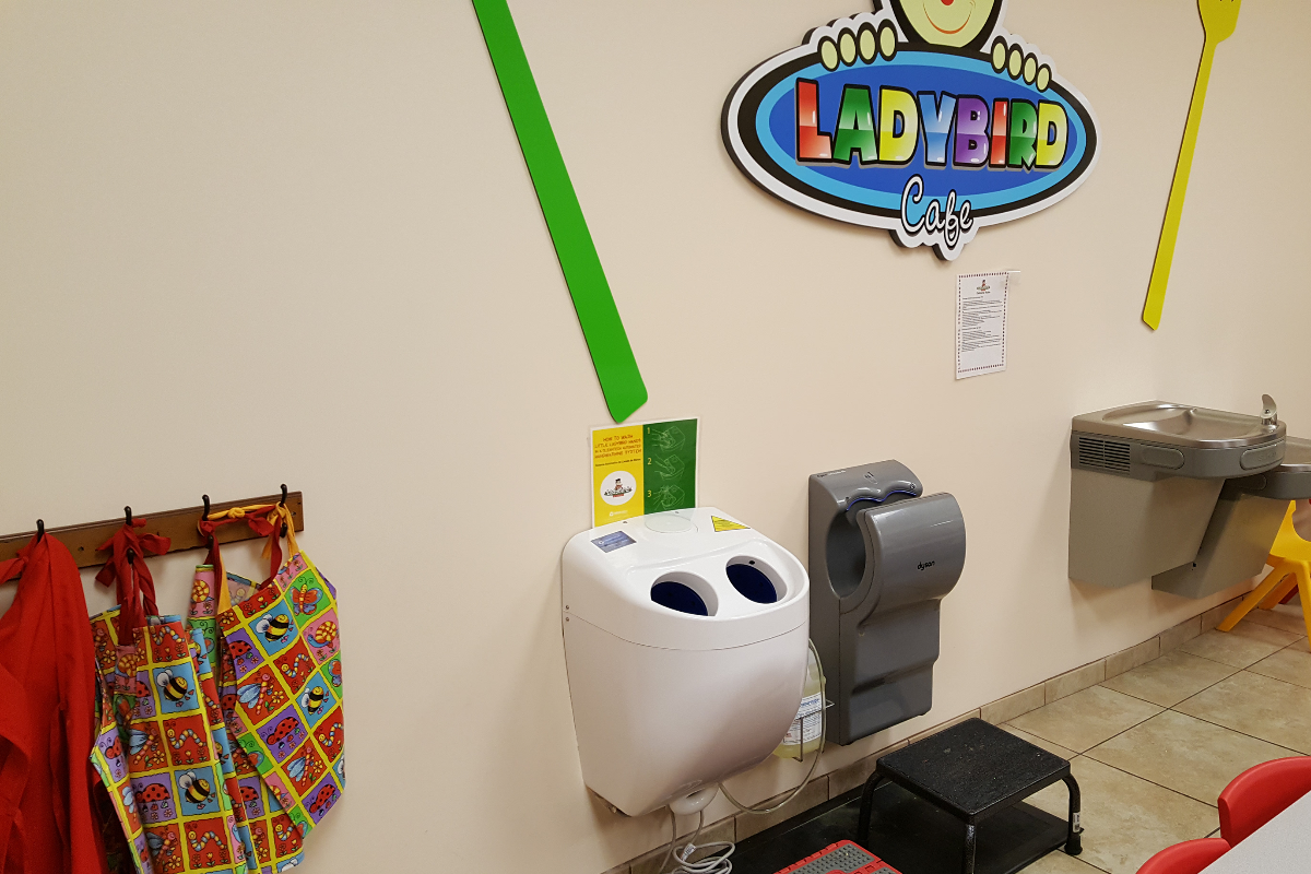 daycare hand washing station