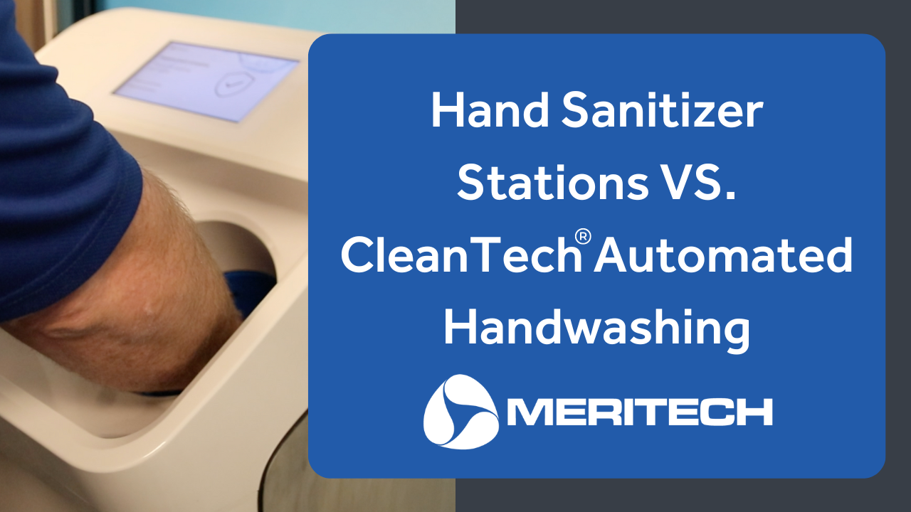 Hand Sanitizer Stations VS CleanTech® Automated Handwashing Stations