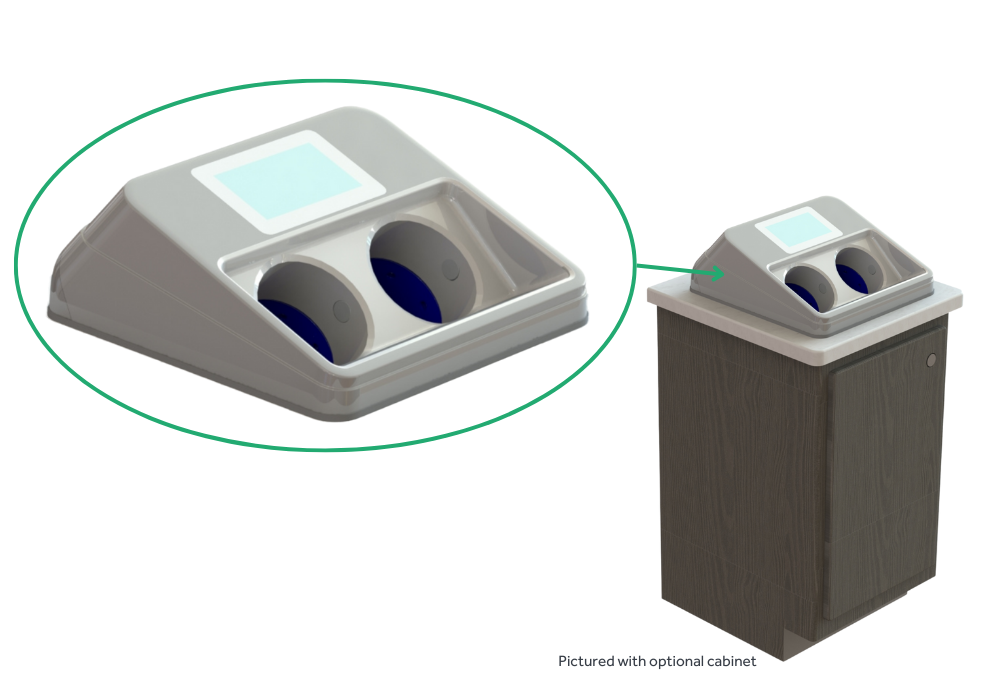 CleanTech EVO In-Counter | Customizable Automatic Handwashing Station