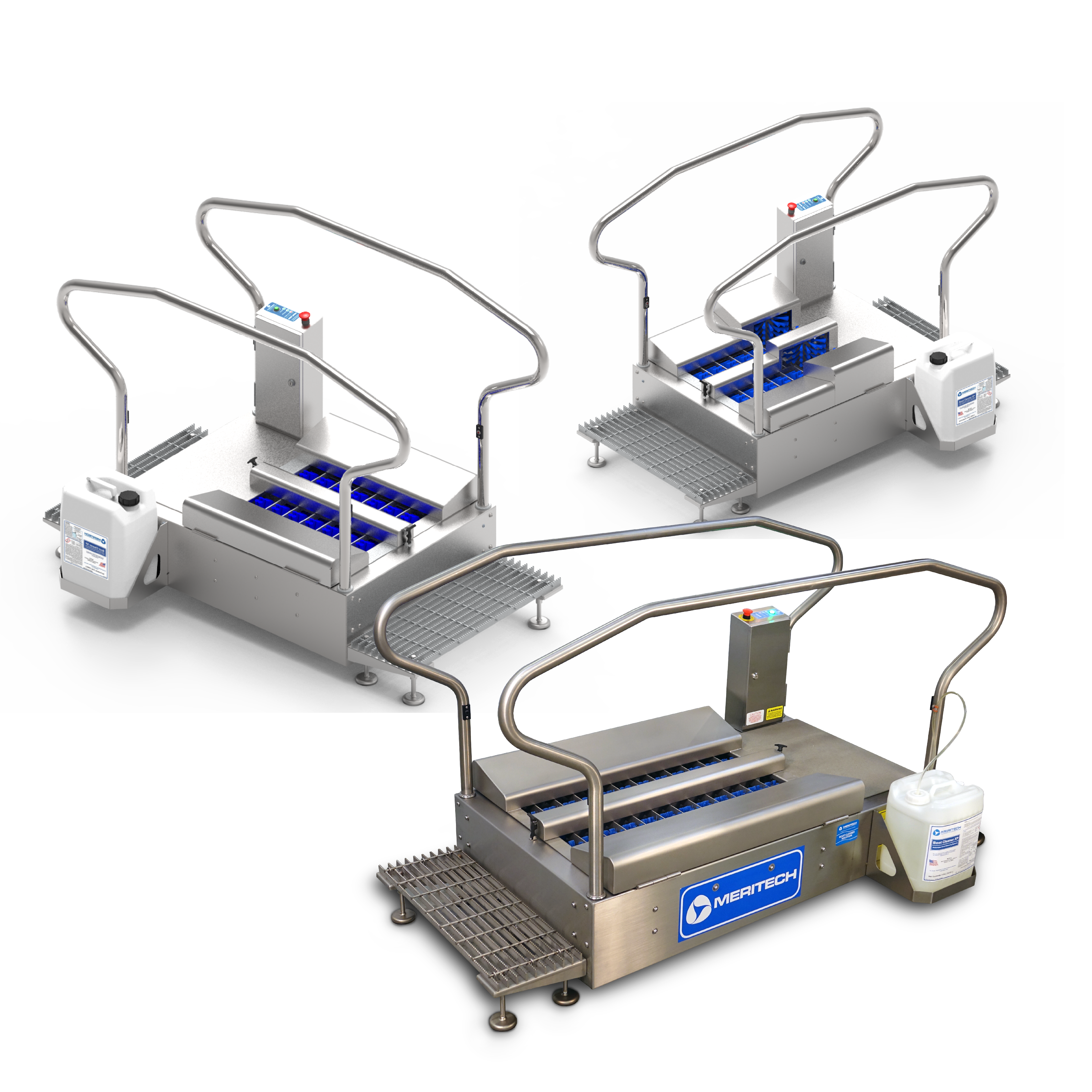 automated boot scrubbers