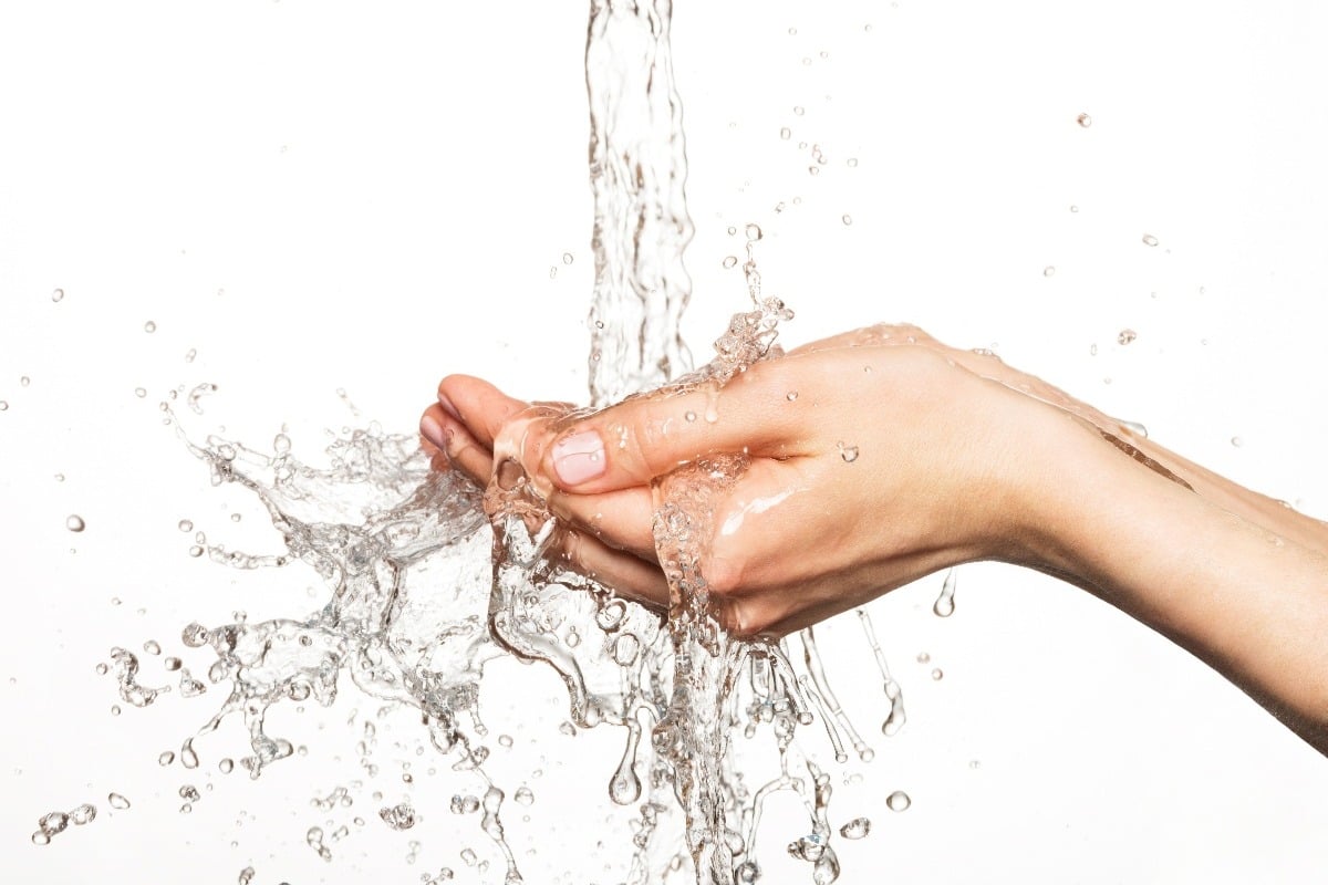 1200x800_Stock Photo - Hands with Water White Background