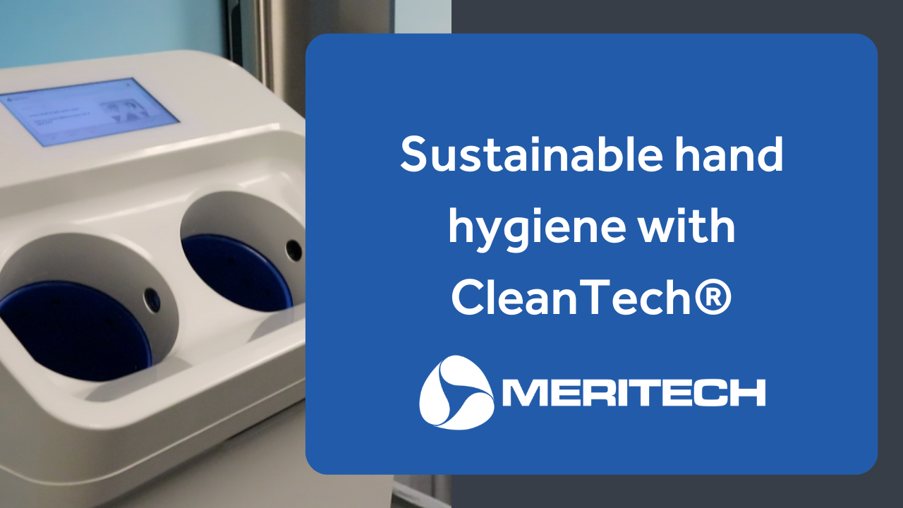 Sustainable hand hygiene: saving water each hand wash with CleanTech® Handwashing Stations