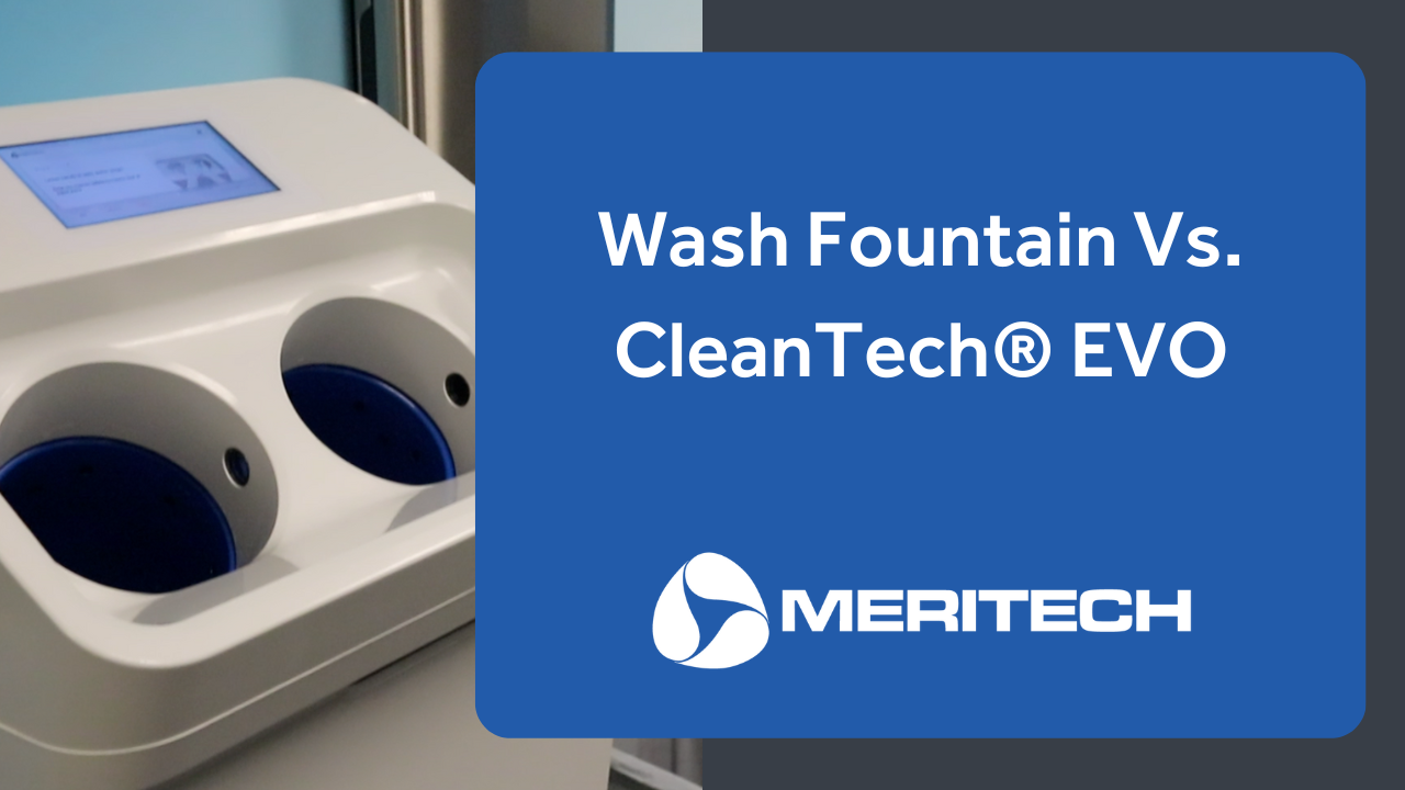 Wash Fountain Vs. CleanTech® EVO Automatic Hand Wash for Food Safety
