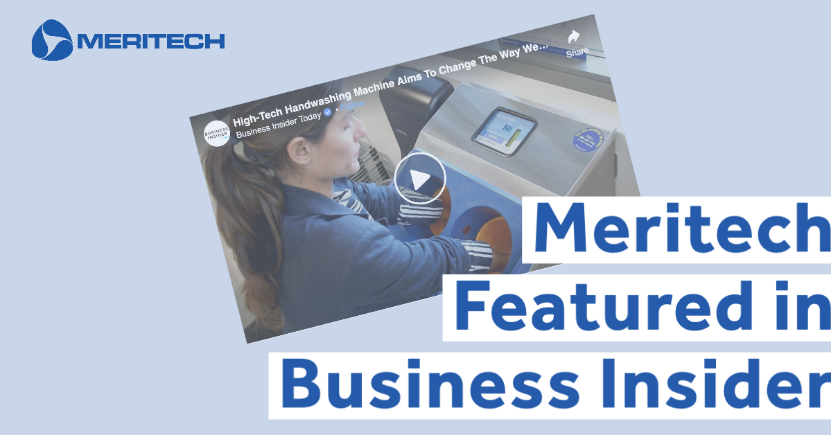 Meritech CleanTech® Automated Handwashing Stations Featured in Business Insider