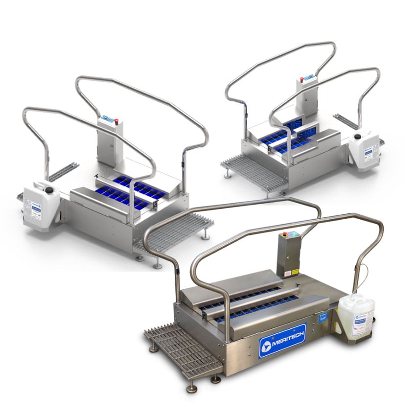 Automated Boot Scrubbers